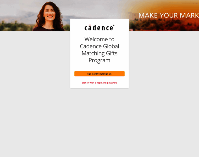 Cadence.benevity.org thumbnail