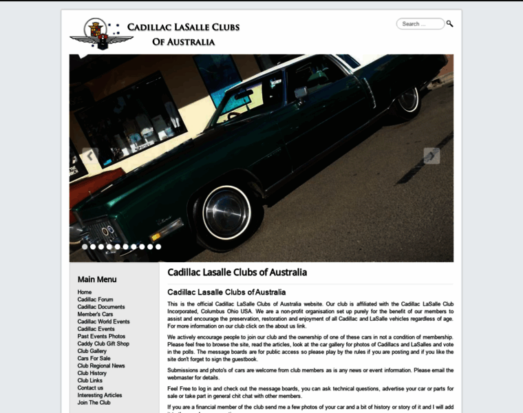 Cadillaclasalleclub.com.au thumbnail