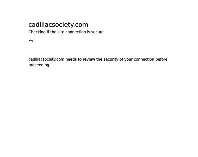Cadillacsociety.com thumbnail