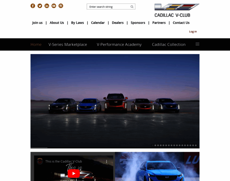 Cadillacvclub.com thumbnail
