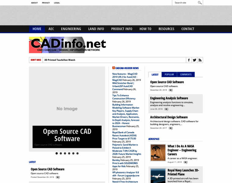 Cadinfo.net thumbnail