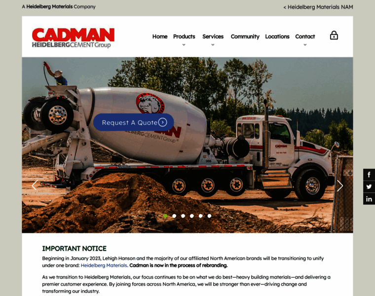 Cadman.com thumbnail