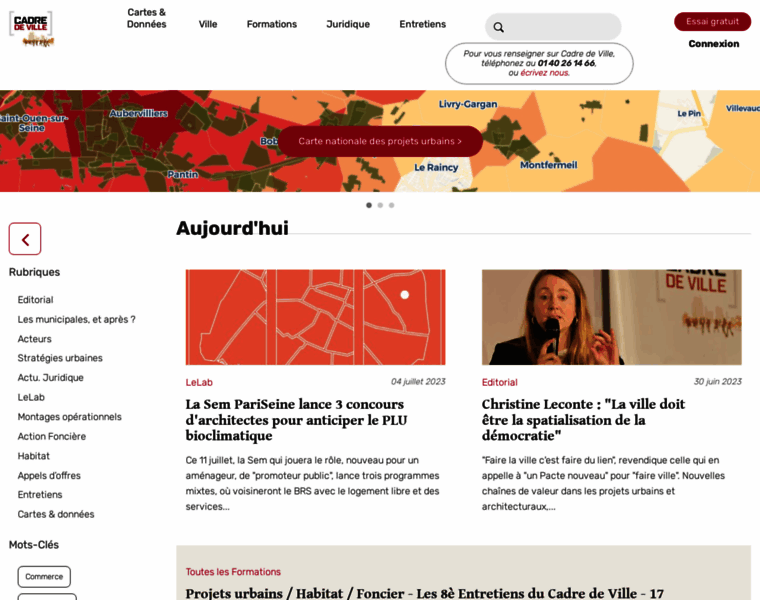 Cadredeville.com thumbnail