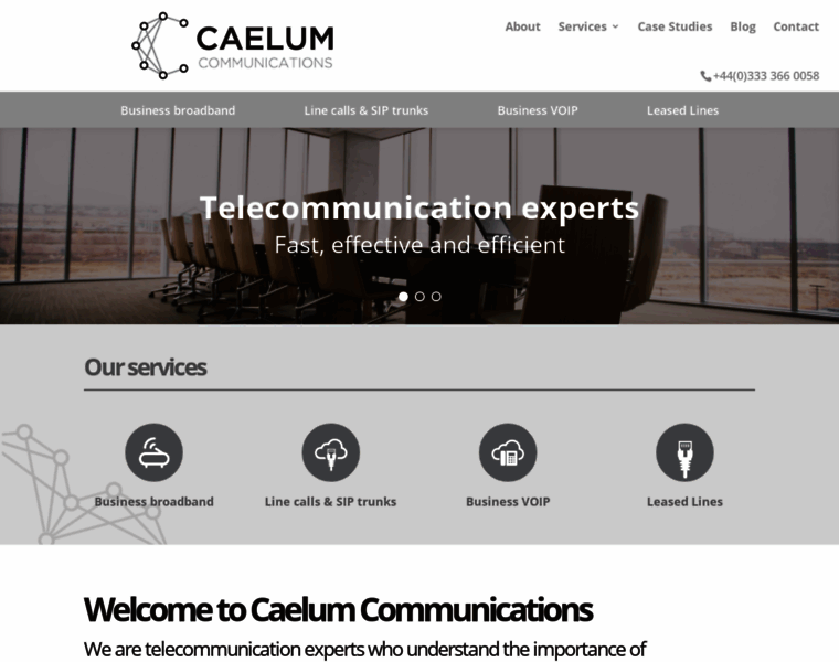 Caelum-comms.co.uk thumbnail
