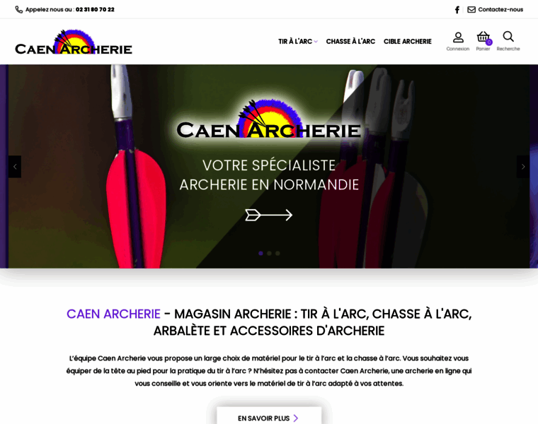 Caenarcherie.com thumbnail