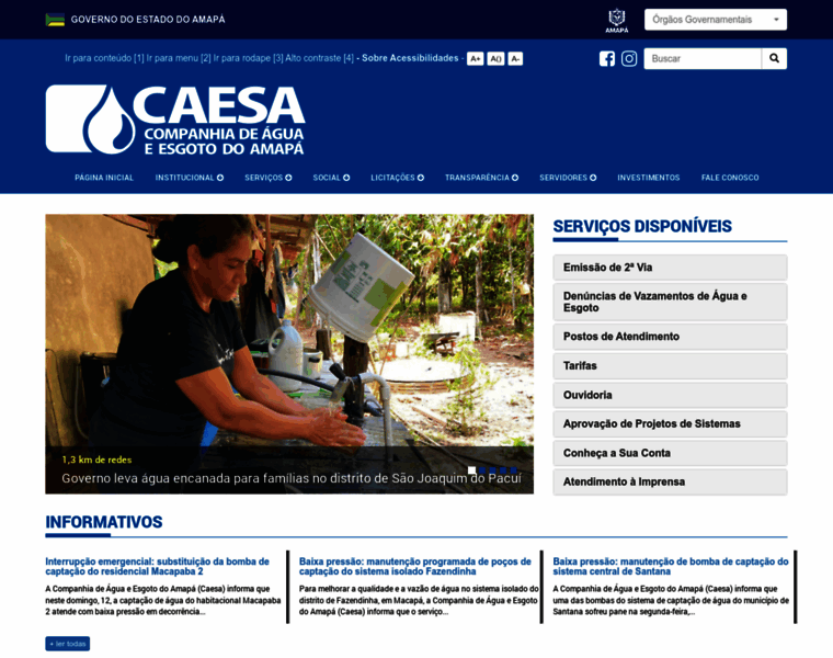 Caesa.ap.gov.br thumbnail