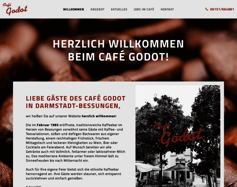 Cafe-godot.de thumbnail
