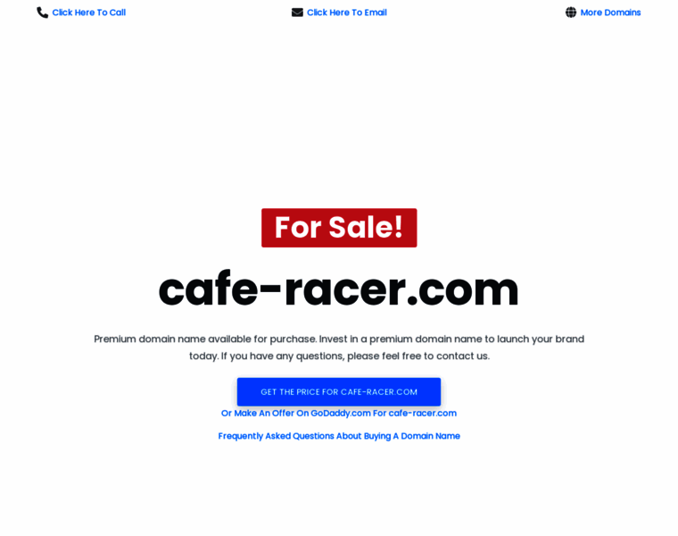 Cafe-racer.com thumbnail