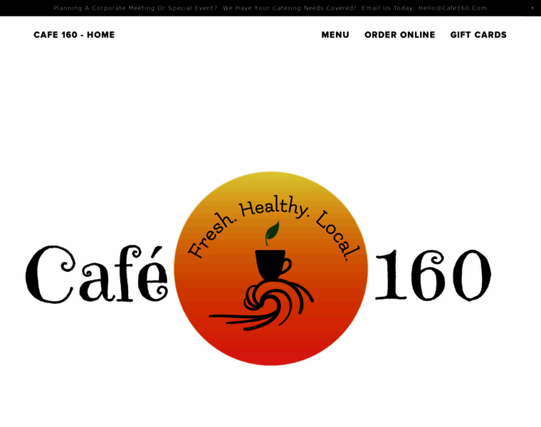 Cafe160.com thumbnail
