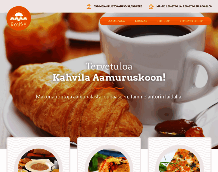 Cafeaamurusko.fi thumbnail