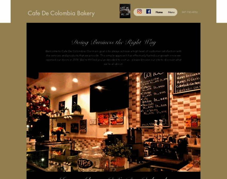 Cafedecolombiabakery.com thumbnail