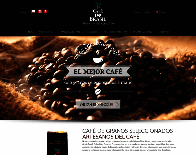 Cafedobrasil.cl thumbnail