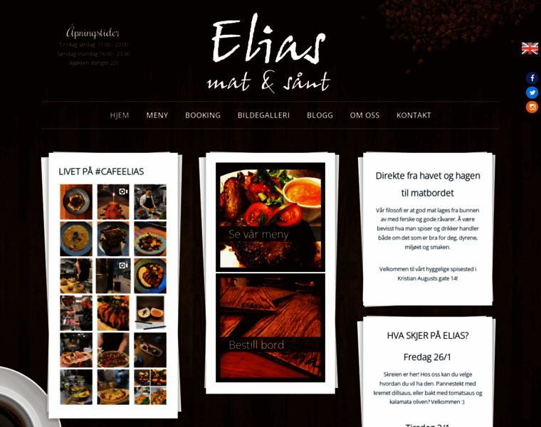 Cafeelias.no thumbnail