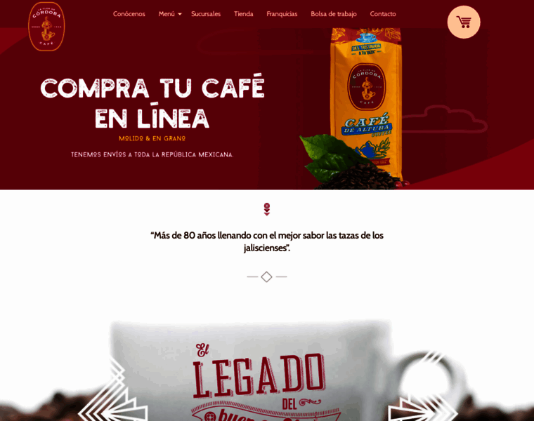 Cafelaflordecordoba.com thumbnail