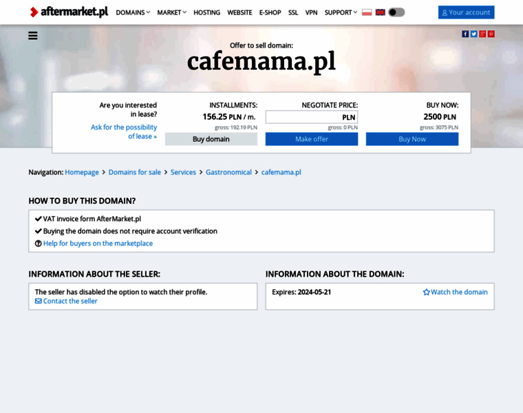 Cafemama.pl thumbnail