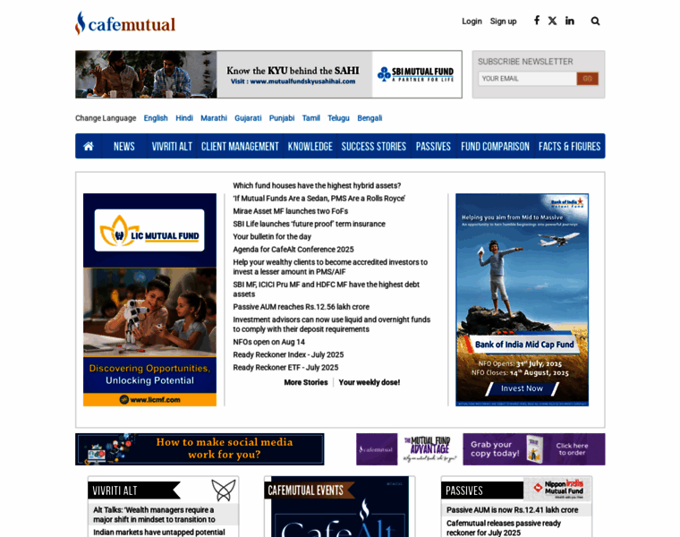 Cafemutual.com thumbnail