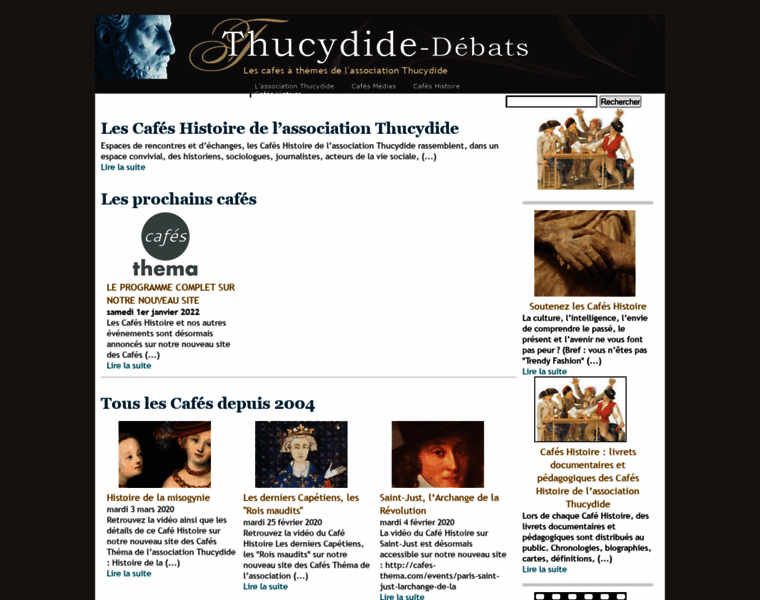 Cafes.thucydide.com thumbnail