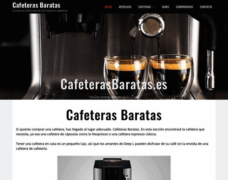 Cafeterasbaratas.es thumbnail