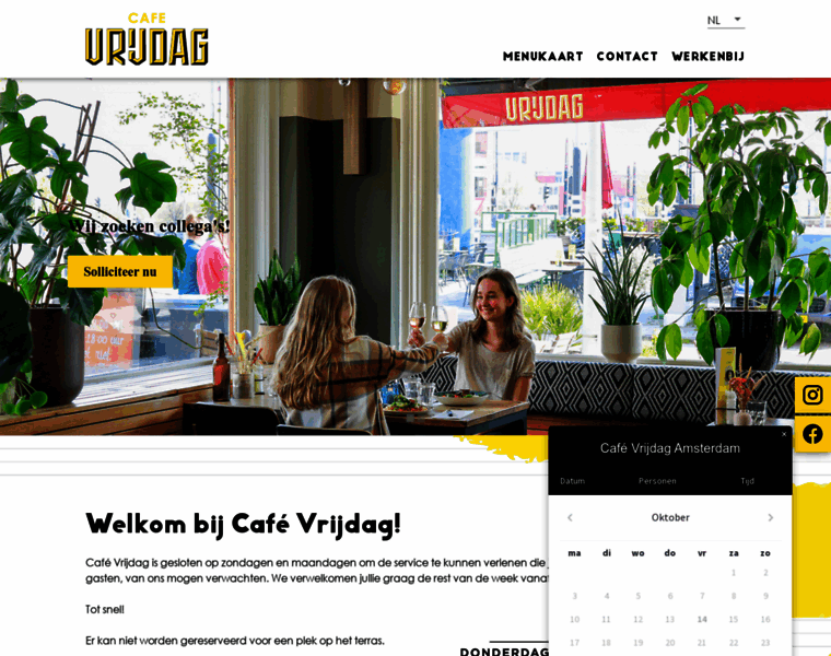 Cafevrijdagamsterdam.nl thumbnail