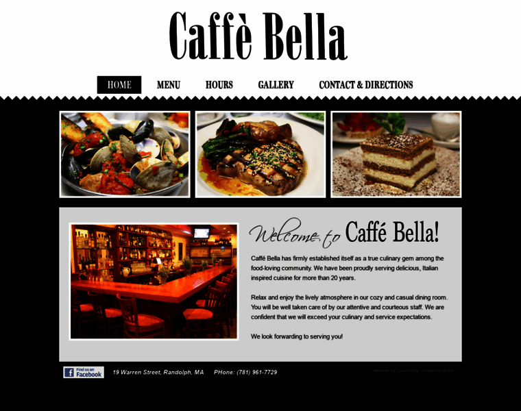 Caffebellarandolph.com thumbnail