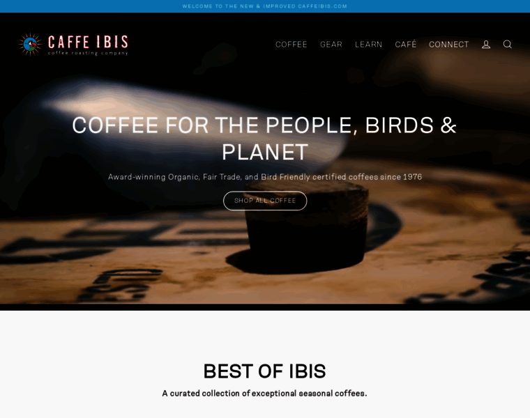 Caffeibis.com thumbnail