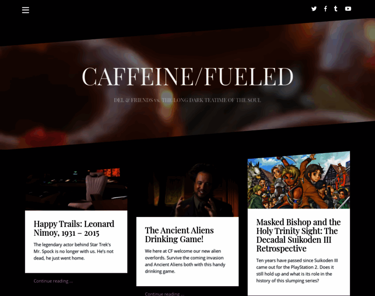 Caffeine-fueled.com thumbnail
