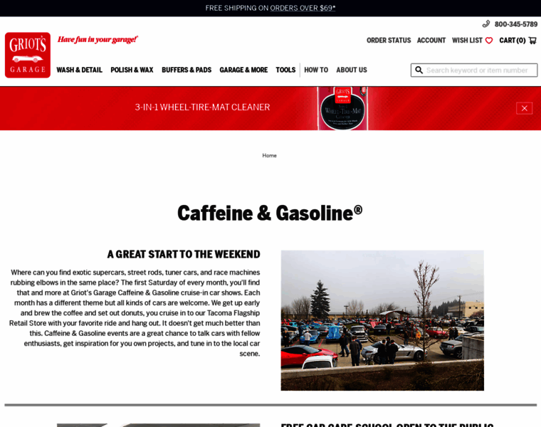 Caffeinegasoline.com thumbnail