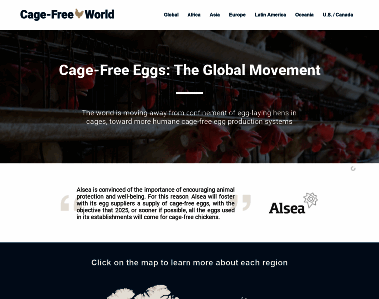 Cagefreeworld.org thumbnail