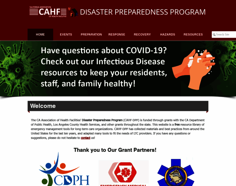 Cahfdisasterprep.com thumbnail Cahfdisasterprep.com thumbnail