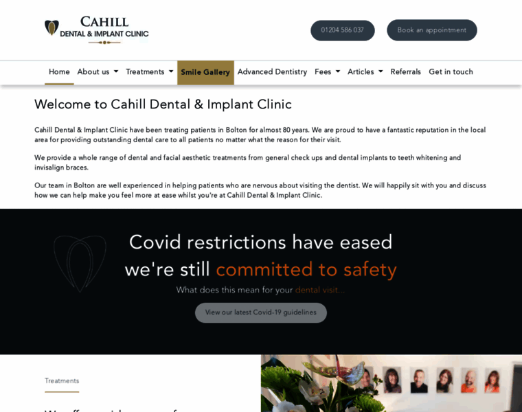 Cahilldentalcare.co.uk thumbnail