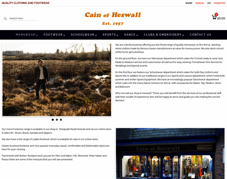 Cainofheswall.co.uk thumbnail