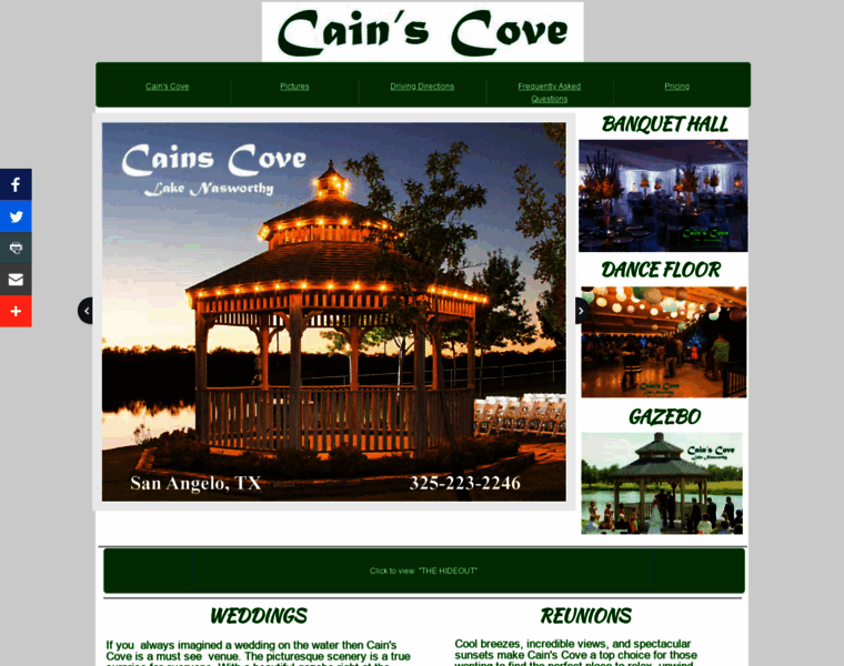 Cainscove.com thumbnail