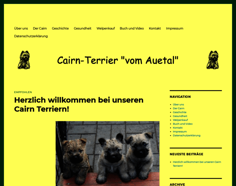 Cairn-terrier.de thumbnail