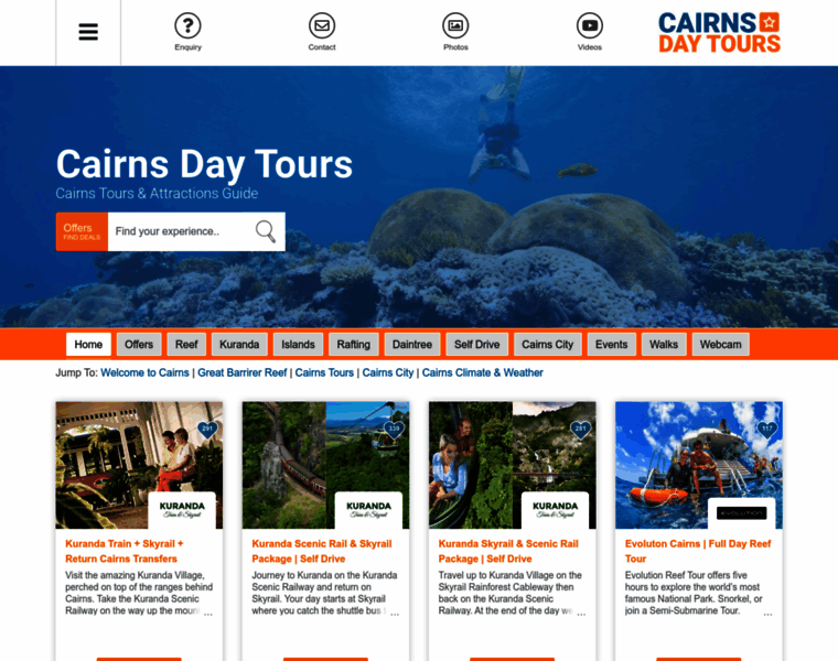 Cairnsinfo.com thumbnail