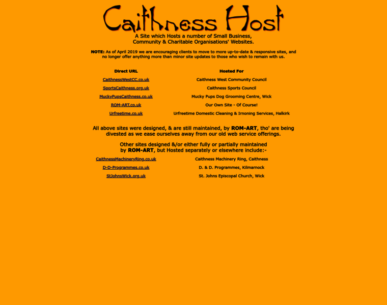 Caithnesshost.co.uk thumbnail