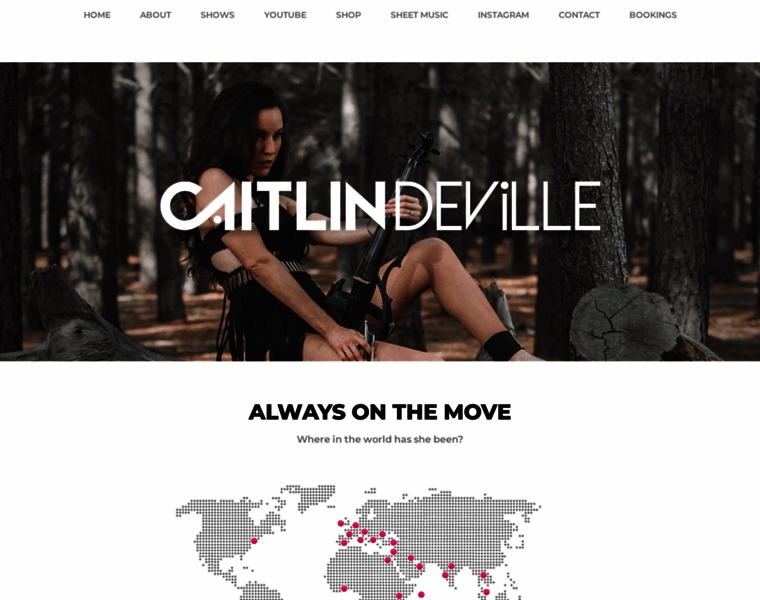 Caitlindeville.com thumbnail