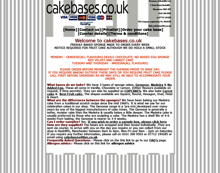 Cakebases.co.uk thumbnail