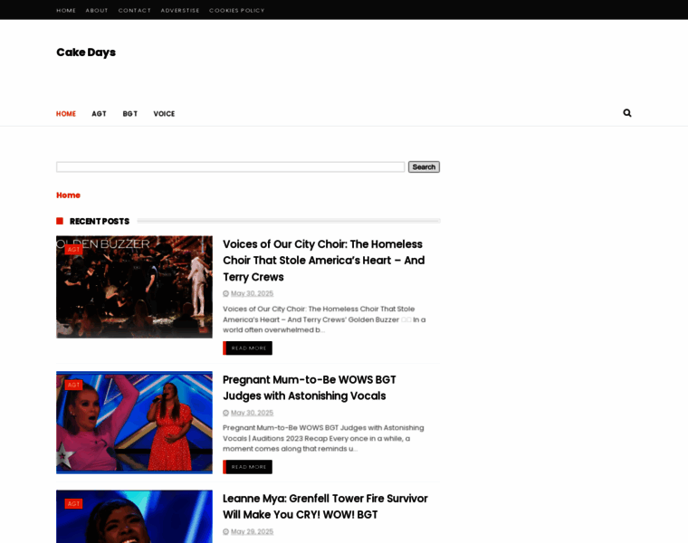 Cakedays.in thumbnail