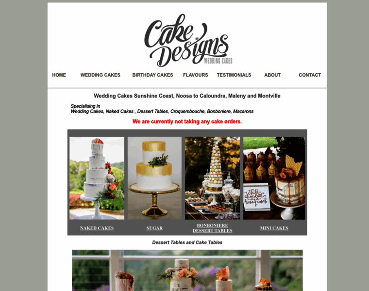 Cakedesigns.com.au thumbnail Cakedesigns.com.au thumbnail