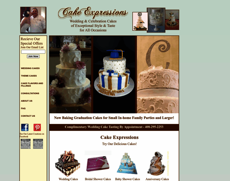 Cakeexpressions.com thumbnail