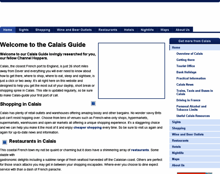Calais-guide.co.uk thumbnail