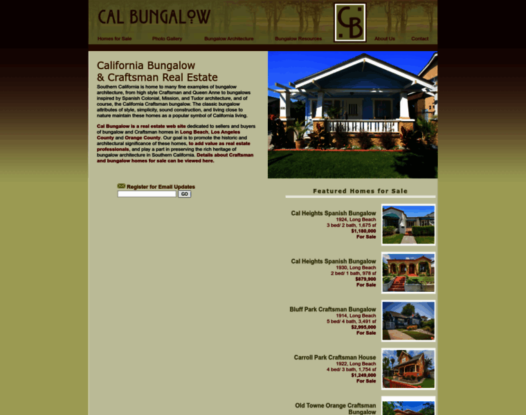 Calbungalow.com thumbnail