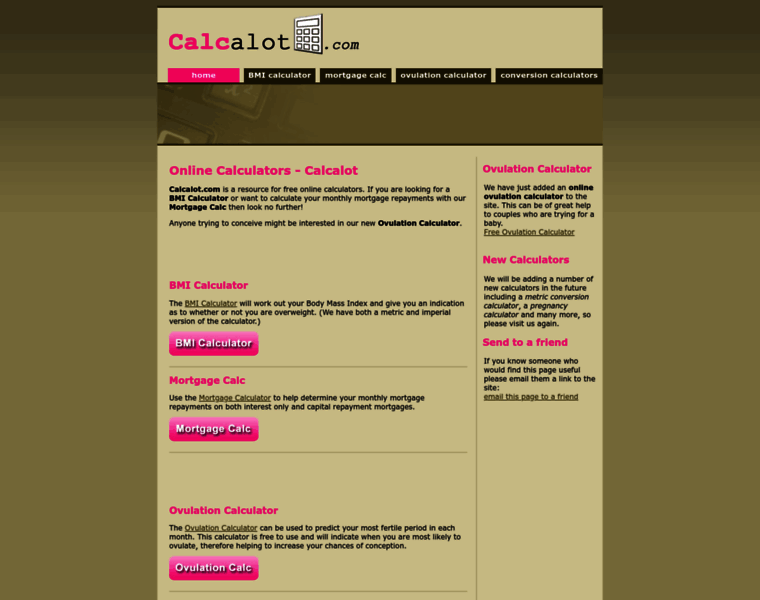 Calcalot.com thumbnail