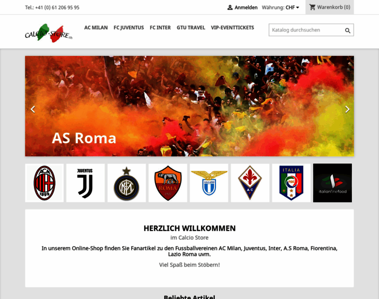 Calcio-store.ch thumbnail