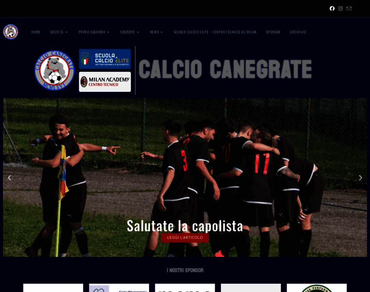 Calciocanegrate.it thumbnail