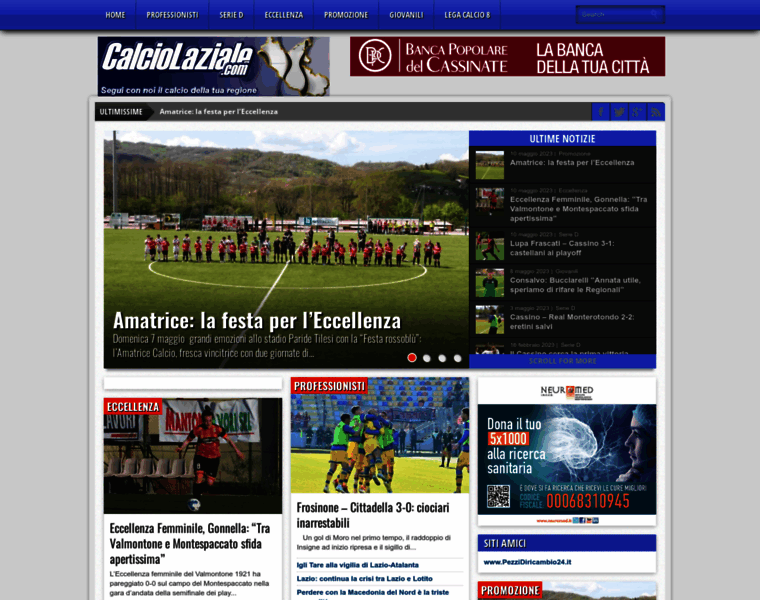Calciolaziale.com thumbnail
