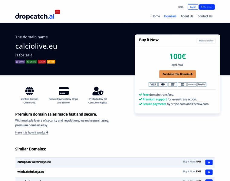 Calciolive.eu thumbnail