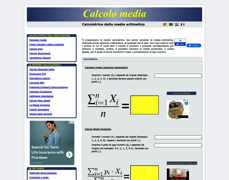 Calcolomedia.com thumbnail