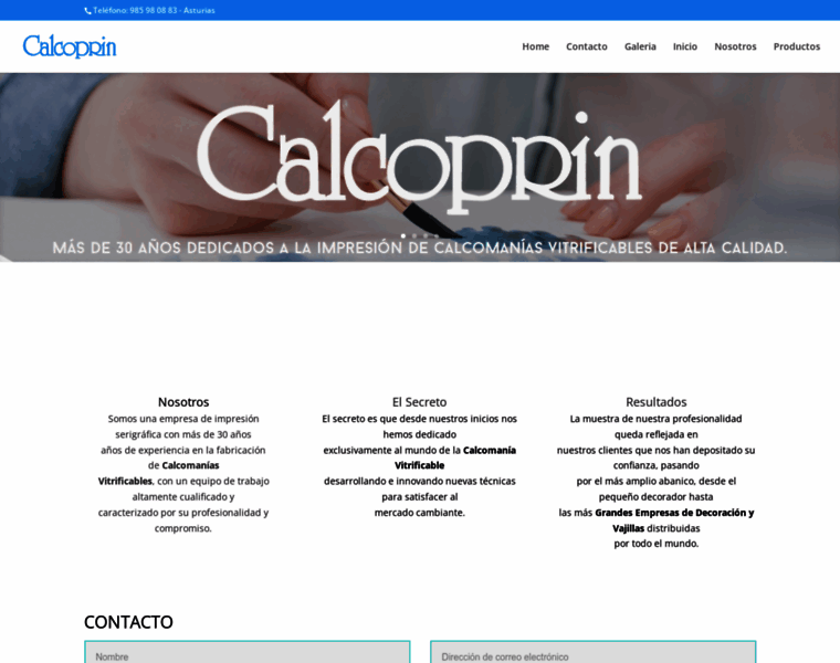 Calcoprin.com thumbnail