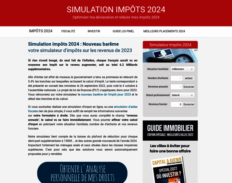 Calcul-impots.eu thumbnail